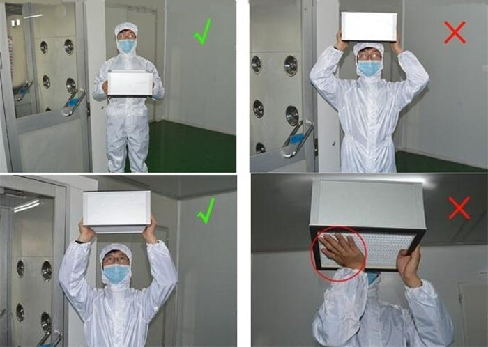 高效過濾器正確安裝法 高效過濾器正確安裝法